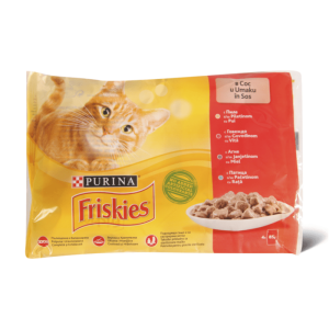 FRISKIES Cat sos Govedina 4x85g