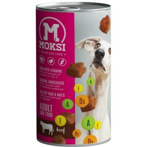 Moksi Konzerva za pse sa govedinom 1240g
