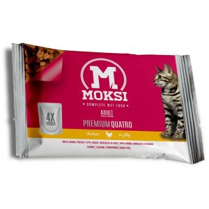 Moksi preliv za mačke piletina žele 4x100g