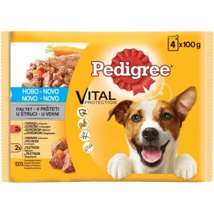 PEDIGREE kesice Adult, piletina i govedina 4x100g