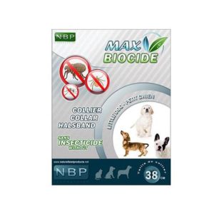 MAX BIOCIDE Antiparazitska ogrlica - mali psi 38cm