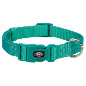 TRIXIE Premium Ogrlica L-XL 40-65cm/25mm - tirkizna